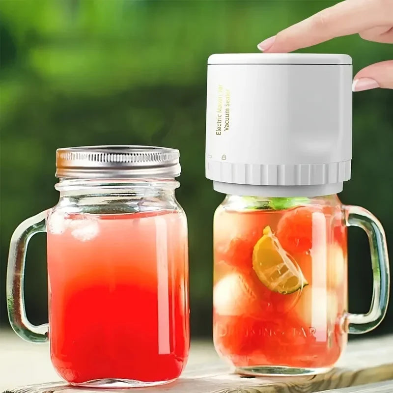 Electric Mason Jar Vacuum Sealer Kit