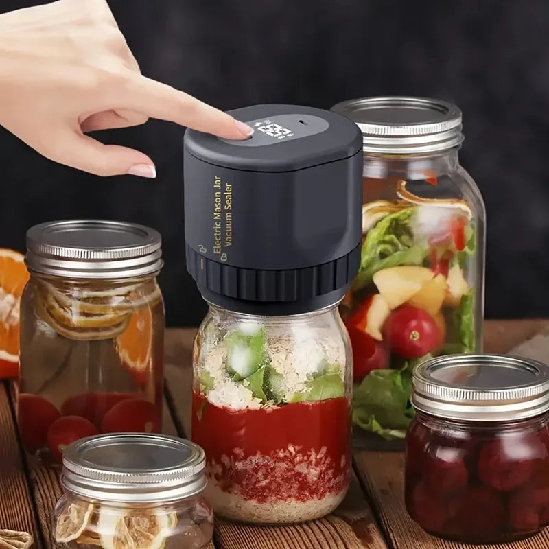 Electric Mason Jar Vacuum Sealer Kit